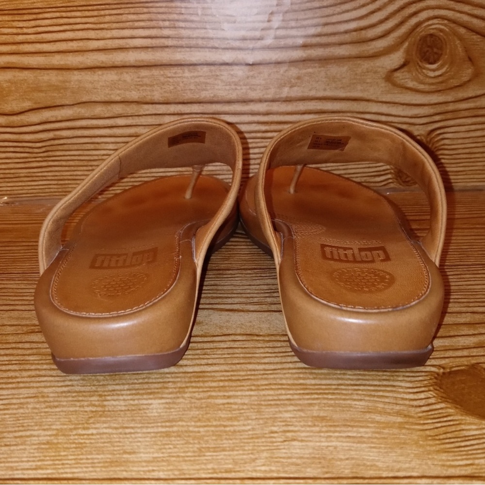 Fitflop lulu top post leather sandals - Picture 5 of 9